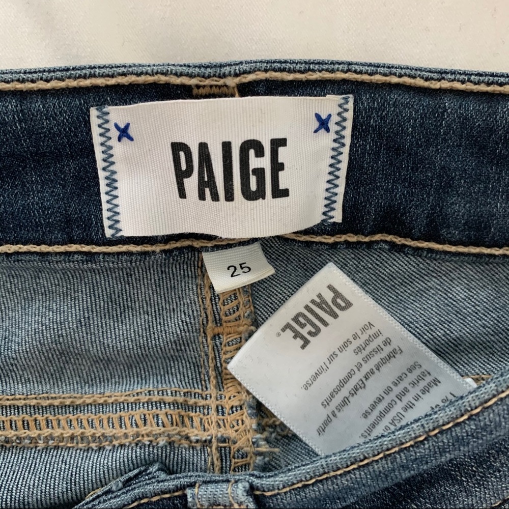 Paige Verdugo Ultra Skinny Jeans in Silas - Picture 6 of 7